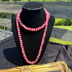 Antique Glass Bead Necklace